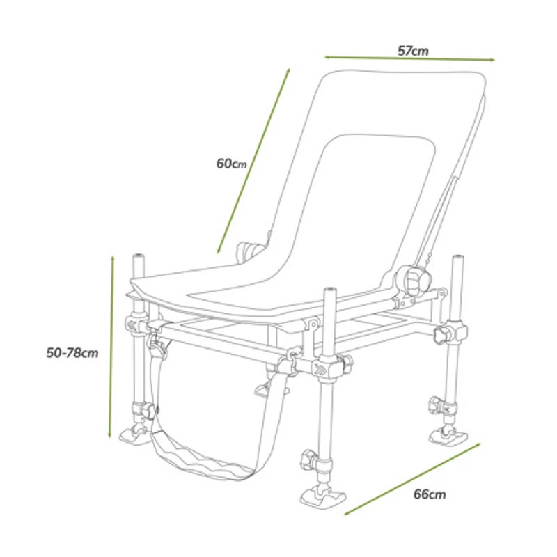 Korum Supa Lite Stretch Feeder Chair S23